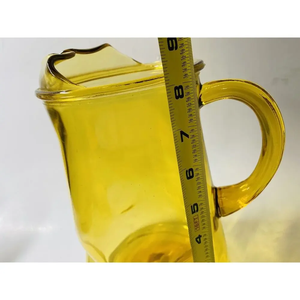 Yellow Pitcher Lemonade Tea Summer Serving Pitcher